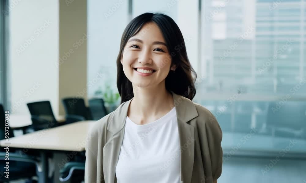 Businesswoman in office Businesswoman in office