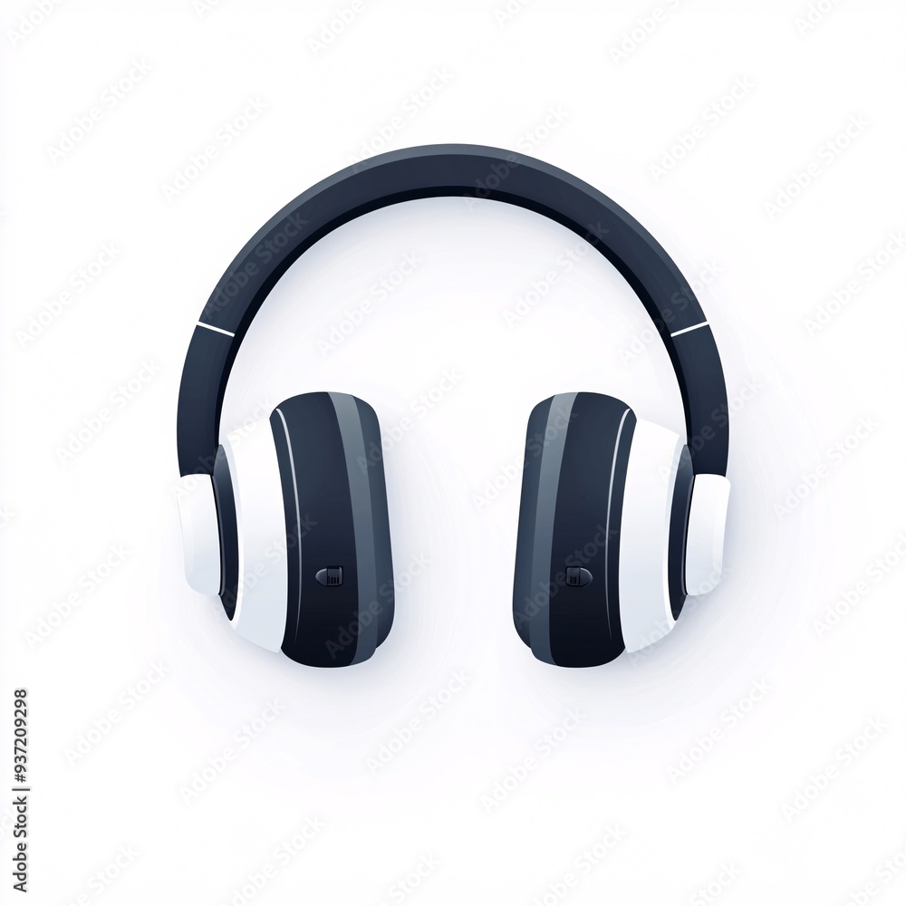 240805 181. A simple vector icon illustration depicting the group of wireless headphones items at center for a website isolated white background 240805 181. A simple vector icon illustration depicting the group of wireless headphones items at center for a website isolated white background