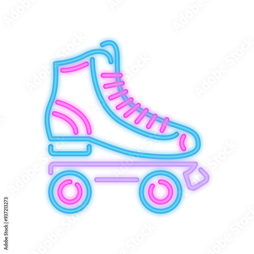 Roller Skates Neon Signboard