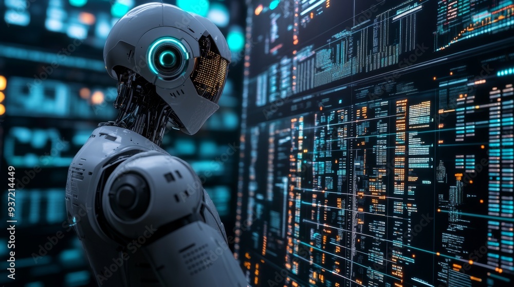 Robot AI Data Analysis. Robot AI Data Analysis.