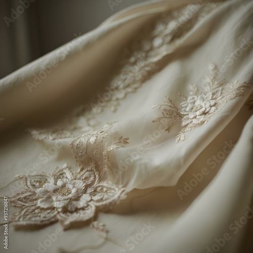 wedding dress detail