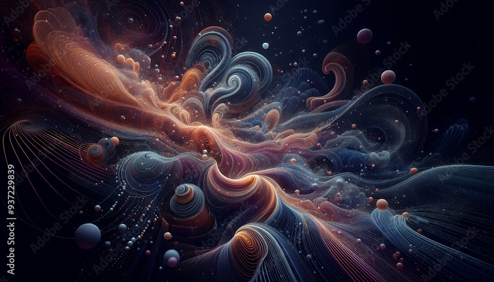 Abstract dark background Abstract dark background