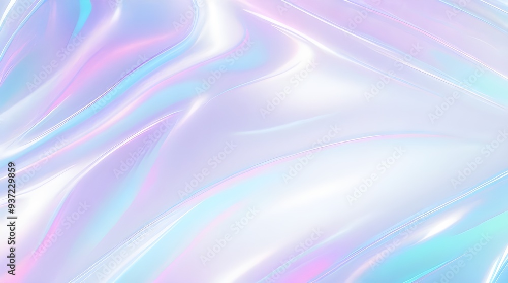 Holographic background seamless trendy iridescent light foil texture. Soft holographic pastel unicorn marble background pattern. Modern pearlescent blurry abstract swirl illustration.
Holographic background seamless trendy iridescent light foil texture. Soft holographic pastel unicorn marble background pattern. Modern pearlescent blurry abstract swirl illustration.
