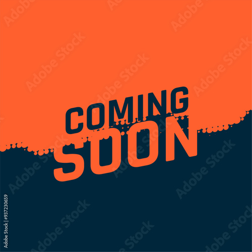 abstract coming soon promo background for new teaser arrival