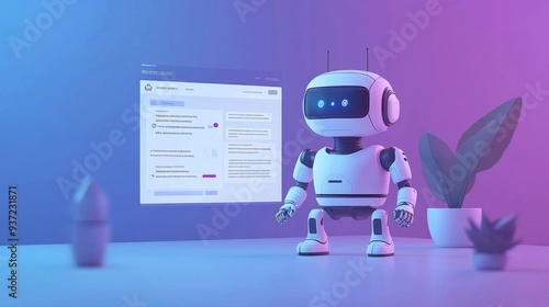 Wallpaper Mural Robot AI Technology. Torontodigital.ca