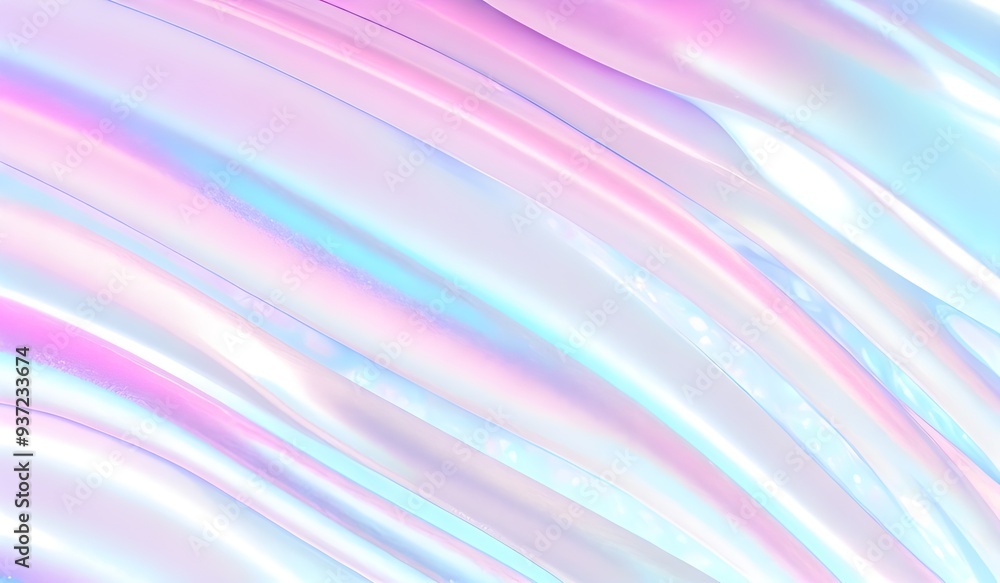 Holographic background seamless trendy iridescent light foil texture. Soft holographic pastel unicorn marble background pattern. Modern pearlescent blurry abstract swirl illustration.
Holographic background seamless trendy iridescent light foil texture. Soft holographic pastel unicorn marble background pattern. Modern pearlescent blurry abstract swirl illustration.