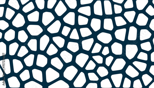 voronoi art abstract block structure pattern background design photo