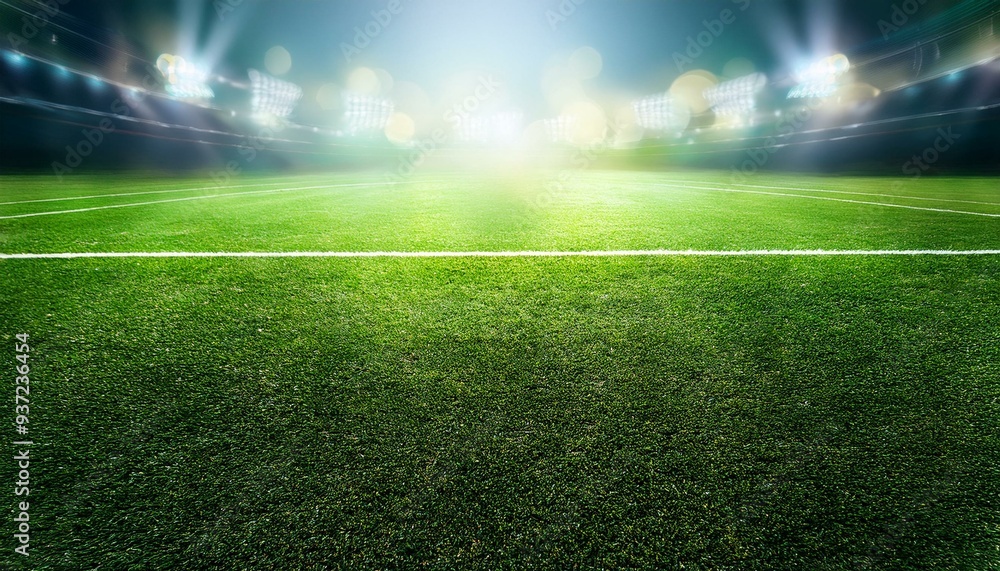 Obraz premium green grass background, football field