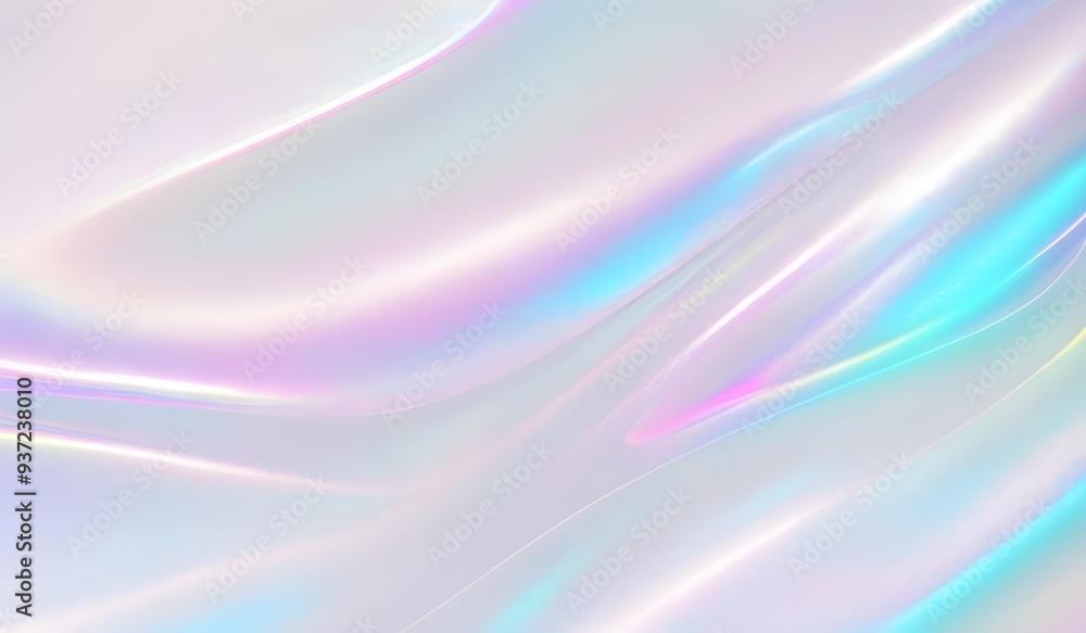 Holographic background seamless trendy iridescent light foil texture. Soft holographic pastel unicorn marble background pattern. Modern pearlescent blurry abstract swirl illustration.
Holographic background seamless trendy iridescent light foil texture. Soft holographic pastel unicorn marble background pattern. Modern pearlescent blurry abstract swirl illustration.