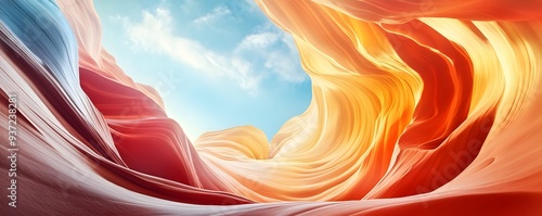 Antelope Canyon Arizona Abstract Art.