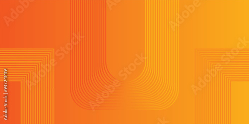 Abstract geometric dark blue and orange square theme overlap background for graphic design. Eps10 vector