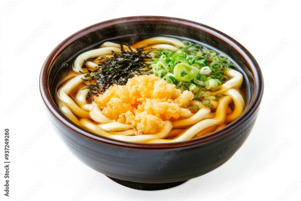 Udon Thick wheat flour noodles served in a simple broth made from soy Udon Thick wheat flour noodles served in a simple broth made from soy