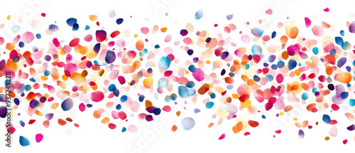 Colorful watercolor splash background with vibrant hues and soft patterns for creative designs or artistic projects. Illustration background wallpaper