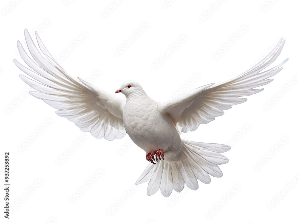 white dove isolated on a transparent back round white dove isolated on a transparent back round