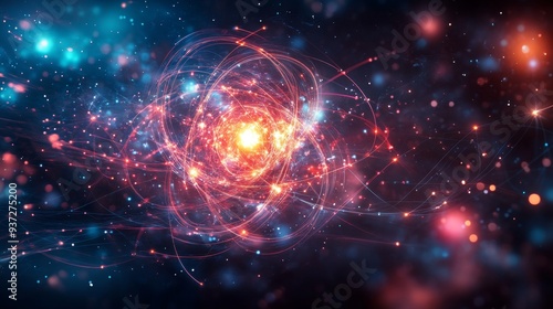 Abstract Glow Sphere.