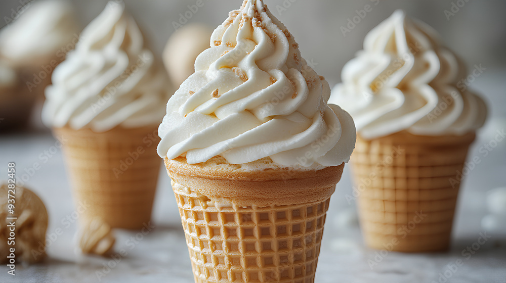 ice cream cones isolated on transparent background ice cream cones isolated on transparent background