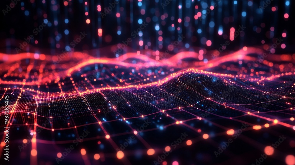 Abstract Digital Network. Abstract Digital Network.