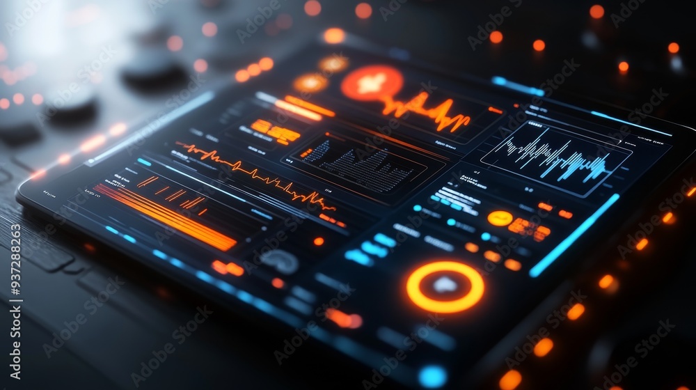Futuristic Interface. Futuristic Interface.
