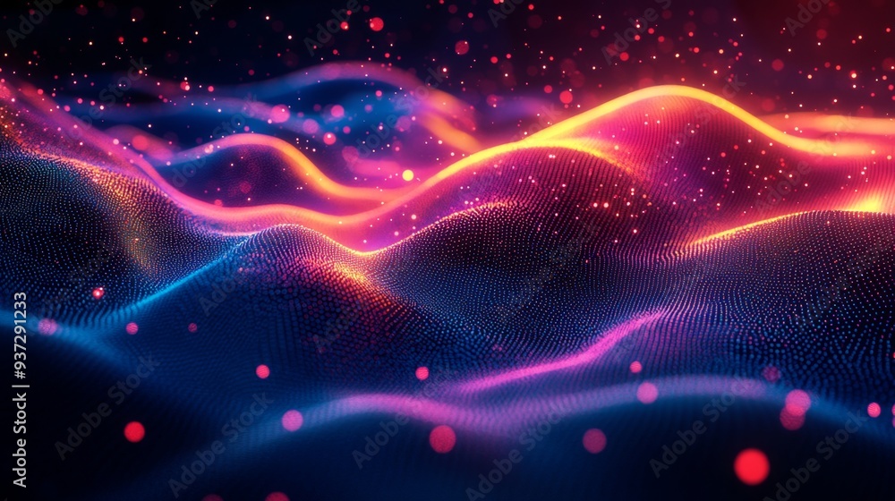 Abstract Digital Wave. Abstract Digital Wave.