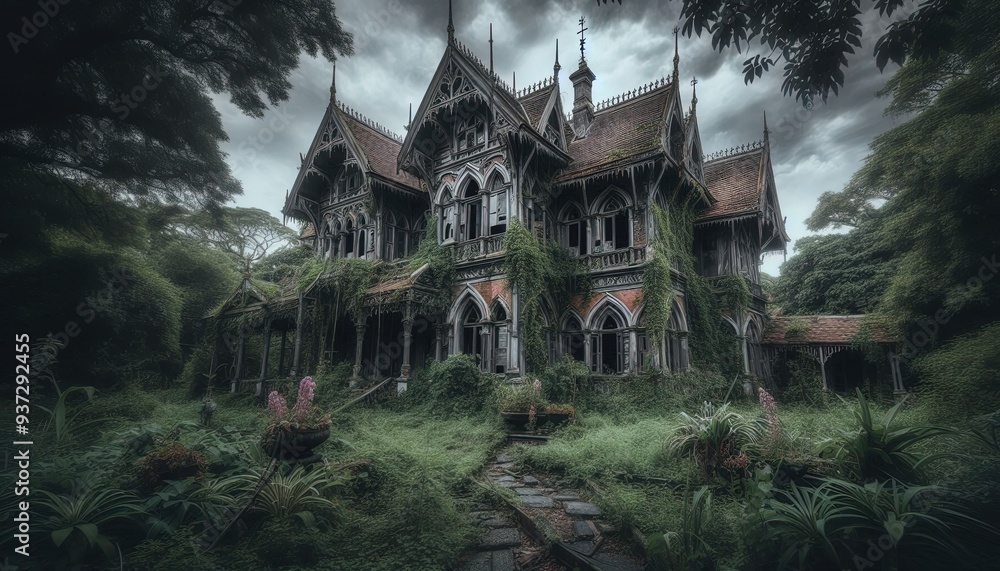 Haunted Manor in the Moonlight Haunted Manor in the Moonlight