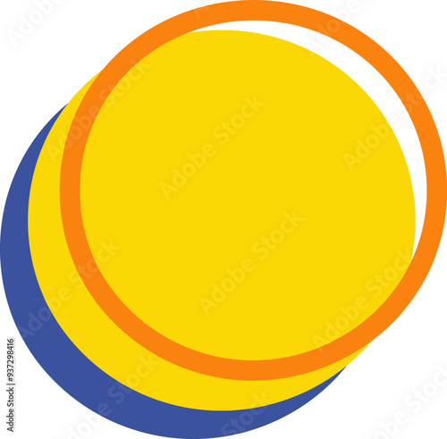 Bild auf Leinwand Pacman Game Style Letter Alphabet Vector Element