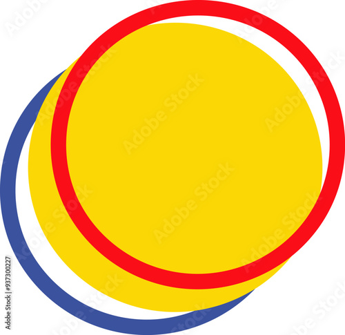 Bild auf Leinwand Pacman Game Style Letter Alphabet Vector Element