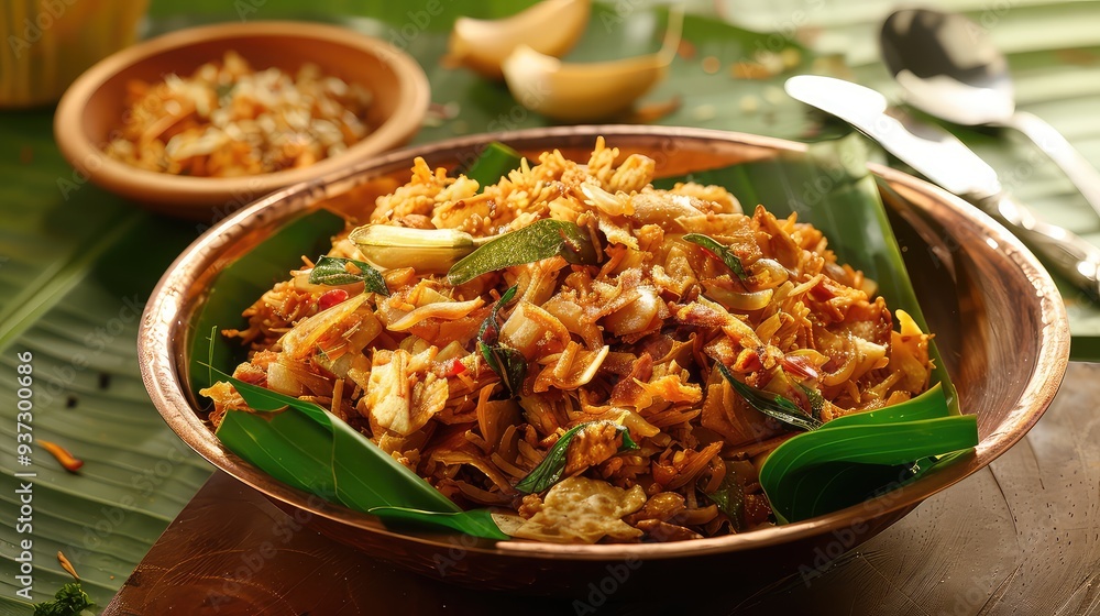 Fototapeta premium Kothu Parotta