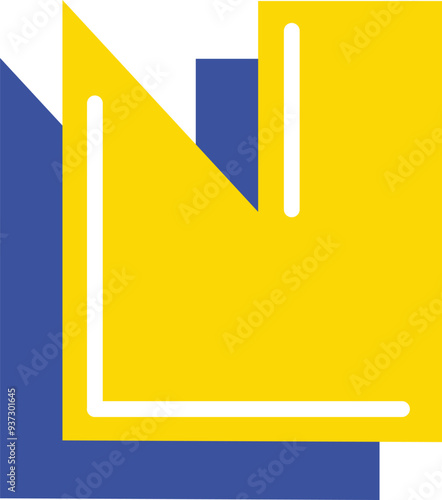 Bild auf Leinwand Pacman Letter Alphabet Vector Element