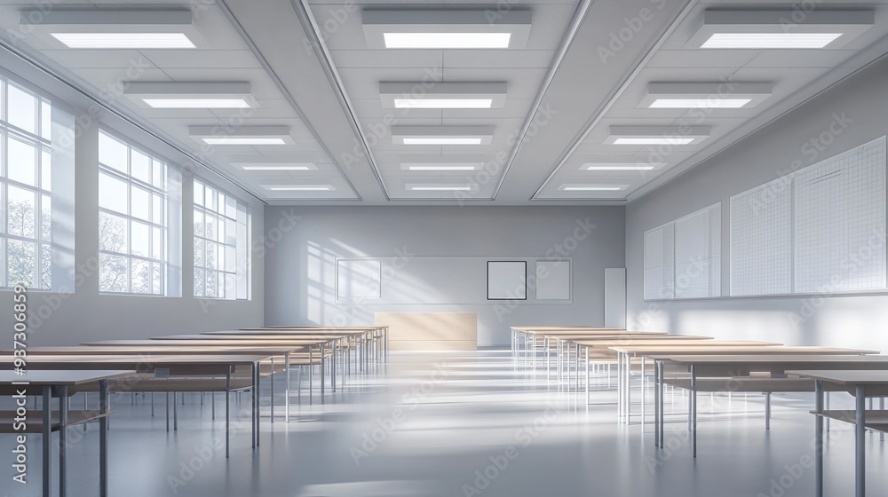 Empty Classroom. Empty Classroom.