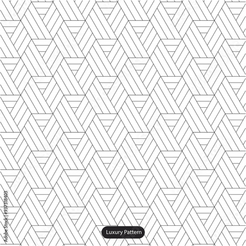 hexagonal pattenr luxury