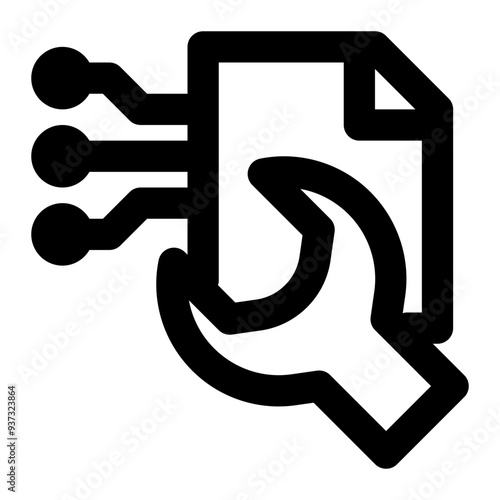 mechanical engineering, engineering, mechanics, data science, application, data outline icon