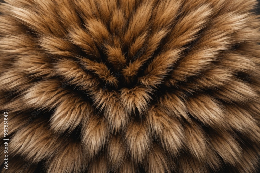 Fur texture top view Fur texture top view