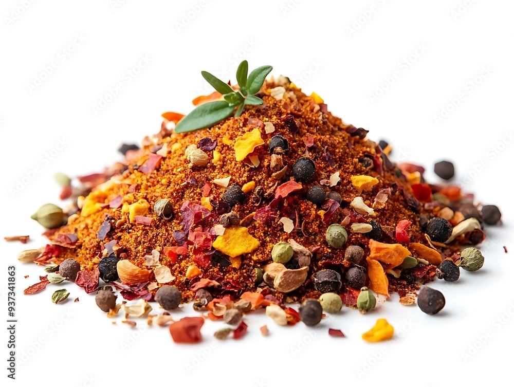 Colorful Spices Blend - Photo of a Pile of Spices, Herbs, and Peppercorns Colorful Spices Blend - Photo of a Pile of Spices, Herbs, and Peppercorns