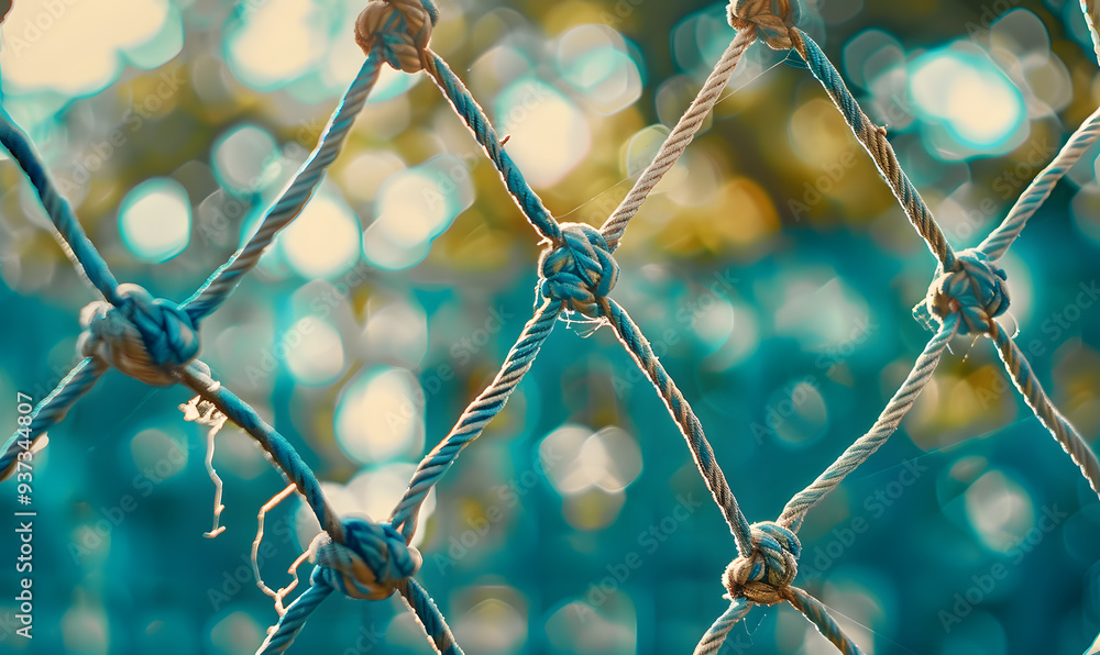 Fototapeta premium football-themed graphic and photo for advertising