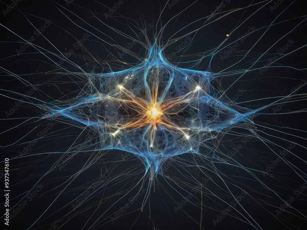abstract background with glowing stars abstract background with glowing stars