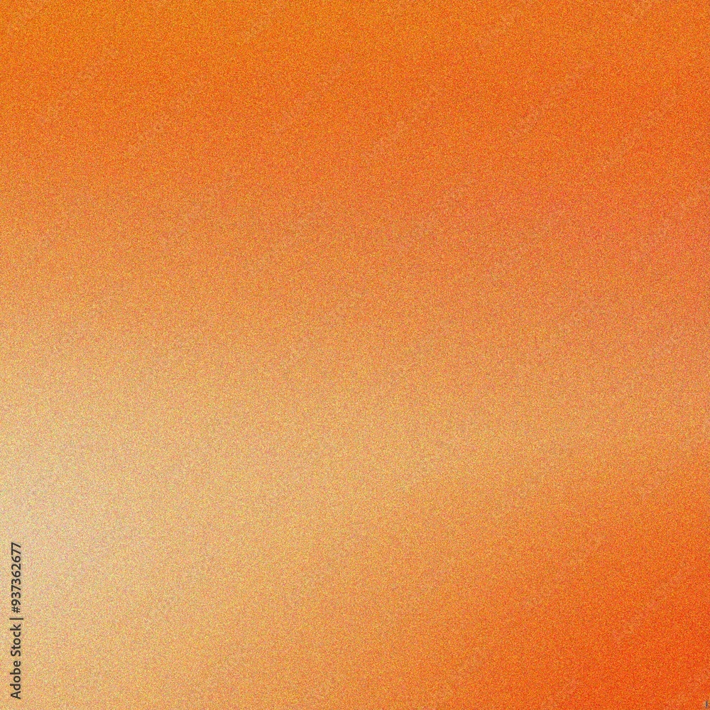 Naklejka premium Orange color grainy texture effect abstract color gradient background design web banner header poster 