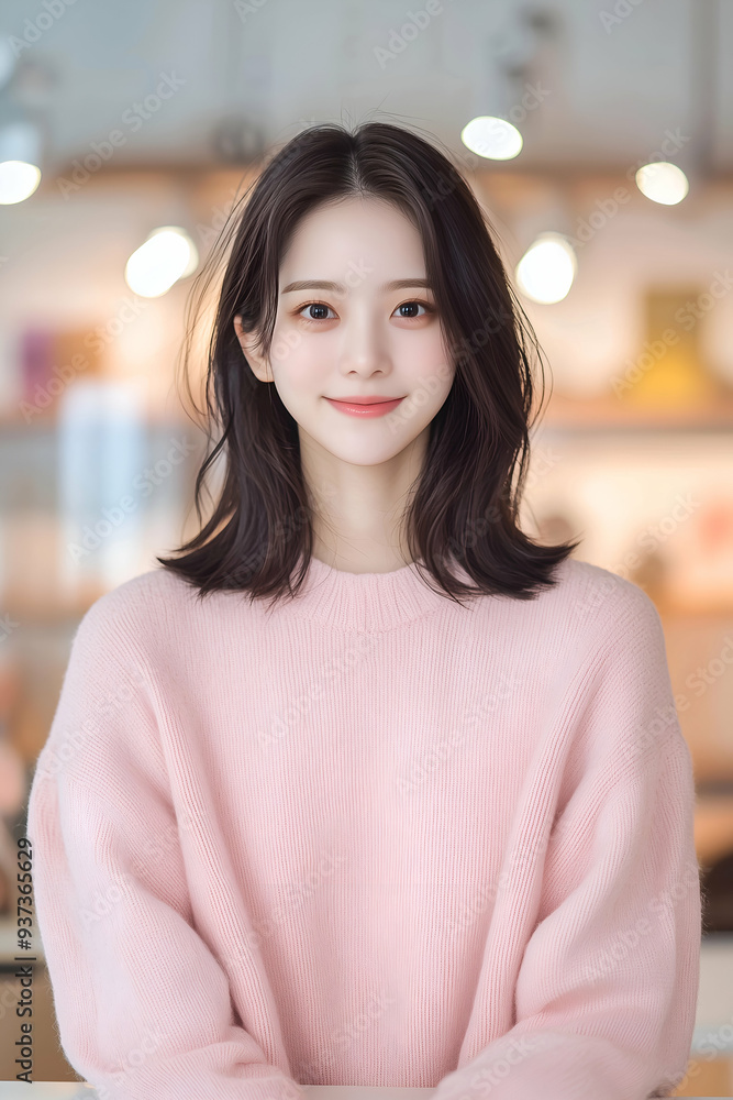 Portrait of a Smiling Young Professional Woman at Work in an Office Environment Portrait of a Smiling Young Professional Woman at Work in an Office Environment