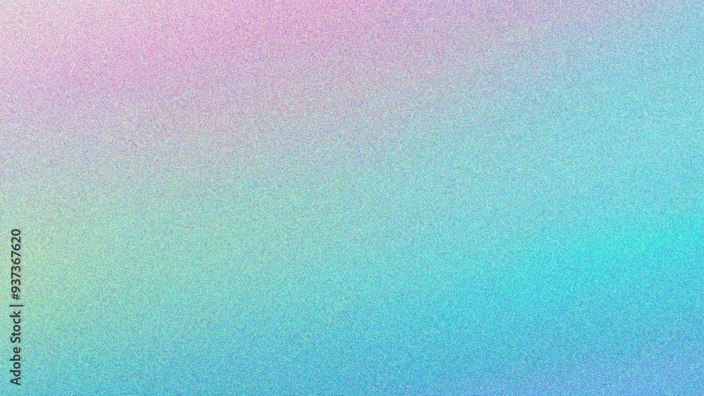 Abstract pastel holographic blurred grainy gradient blue background texture banner Abstract pastel holographic blurred grainy gradient blue background texture banner