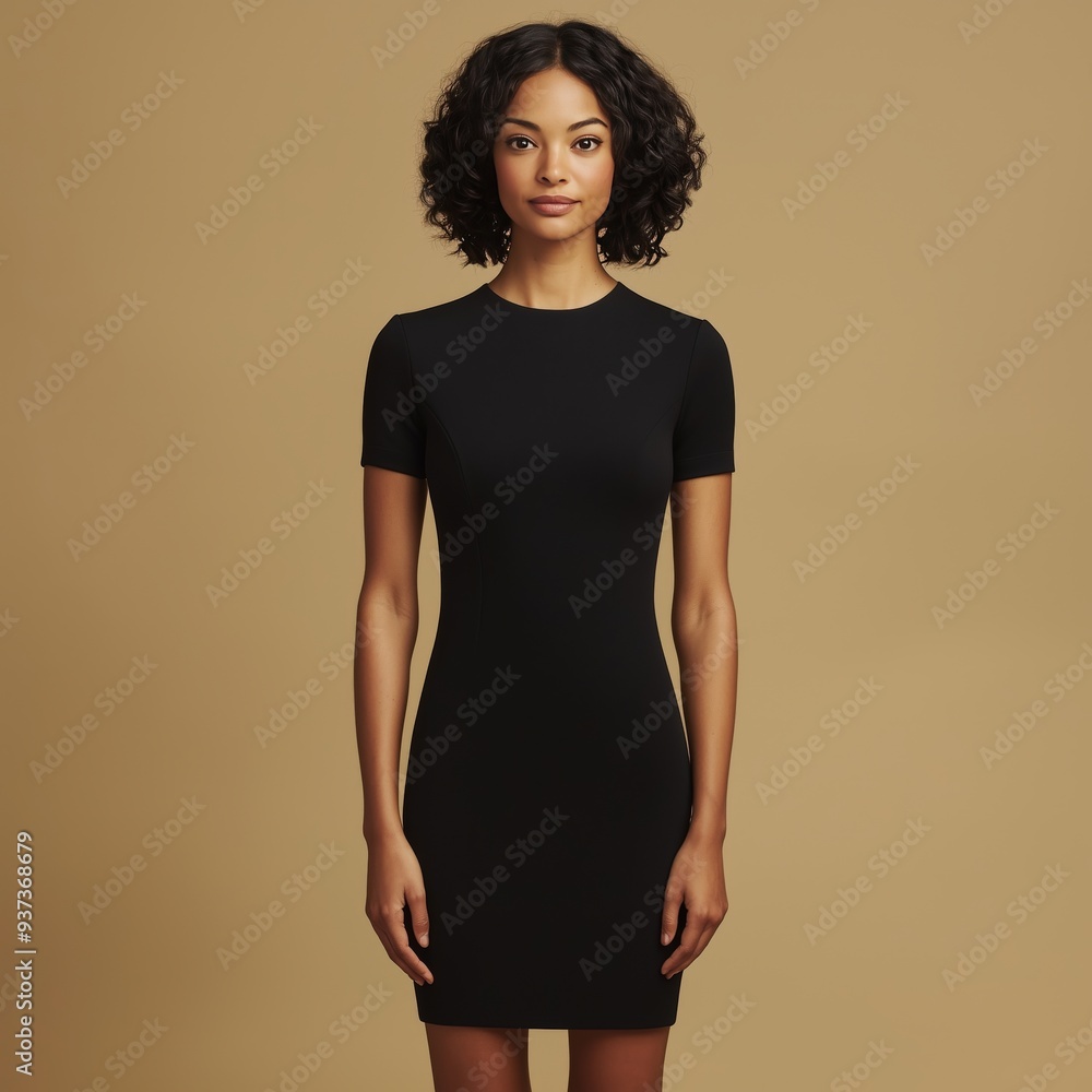 Obraz premium Classic Black Dress