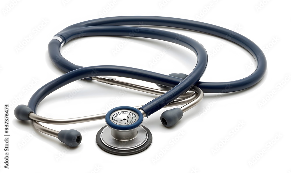 medical stethoscope isolated on white background. medical stethoscope isolated on white background.