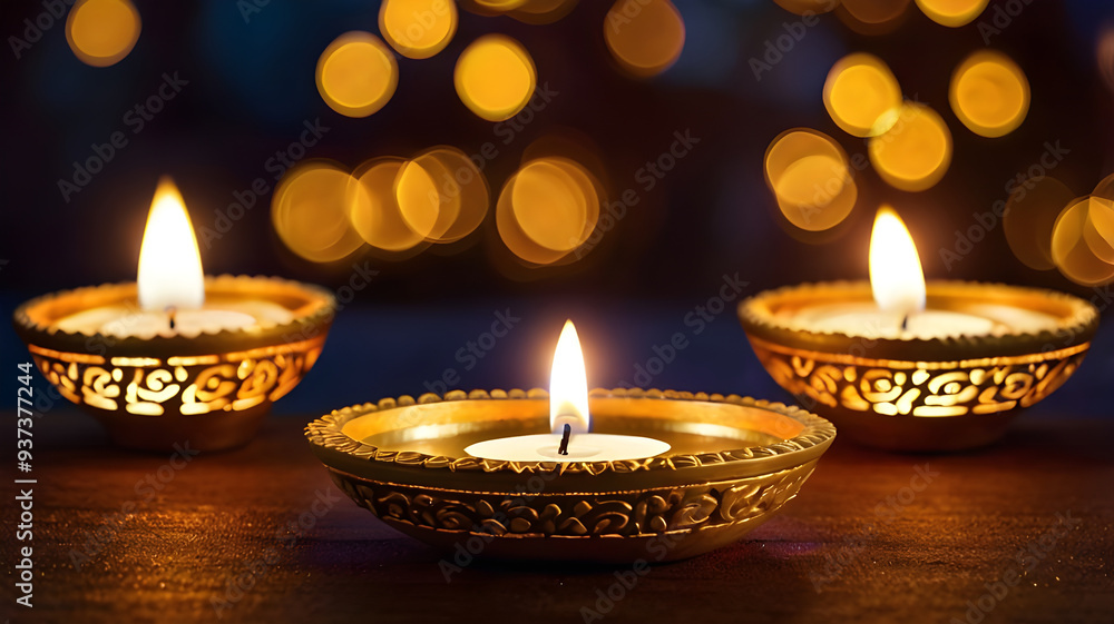 Diwali lamp element. Diwali Celebration Lighting a Sparkler Alongside Traditional Diya Oil Lamp. Diwali lamp element. Diwali Celebration Lighting a Sparkler Alongside Traditional Diya Oil Lamp.