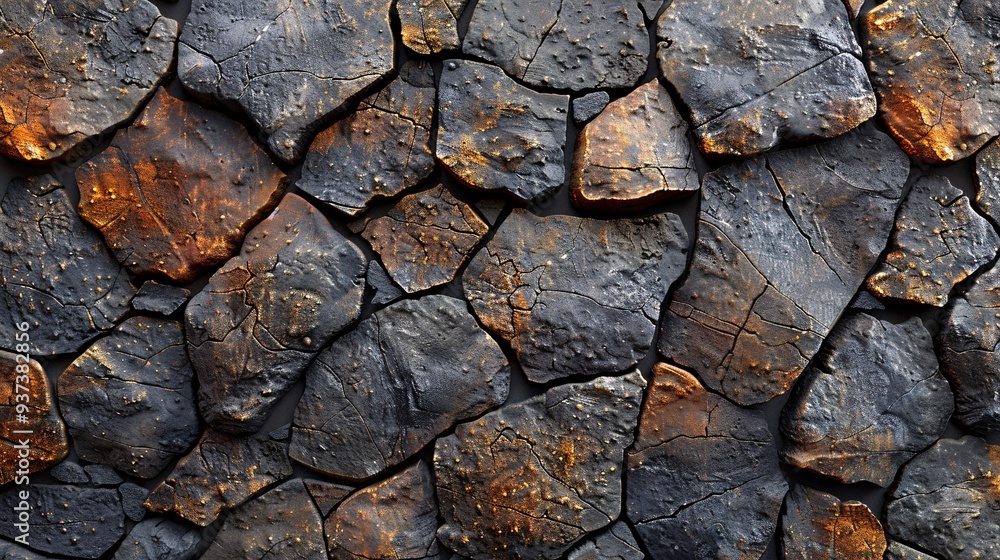 Earthly Elegance - Intricate Patterns in Unique Stone Texture Background Earthly Elegance - Intricate Patterns in Unique Stone Texture Background