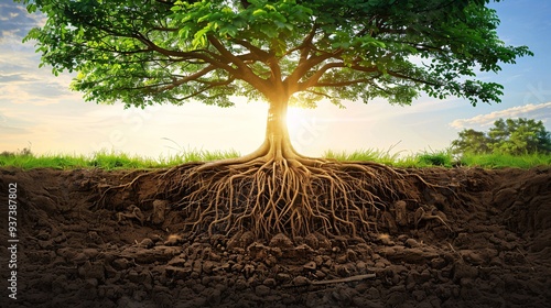 Flourishing Tree of Discipleship - Strong Roots and Growth in Faith