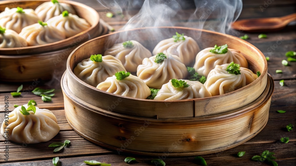 steaming dumplings steaming dumplings