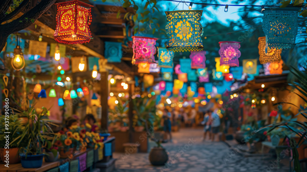 Fototapeta premium Celebrate Mexican Independence Day with Vibrant Traditions and Festivities 