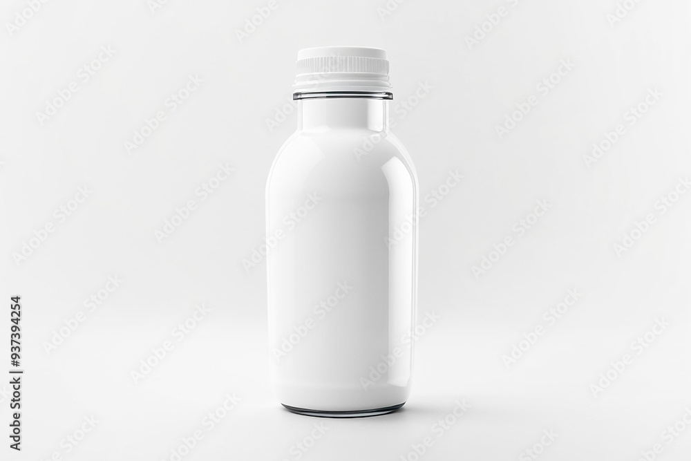 bottle of milk isolated bottle of milk isolated