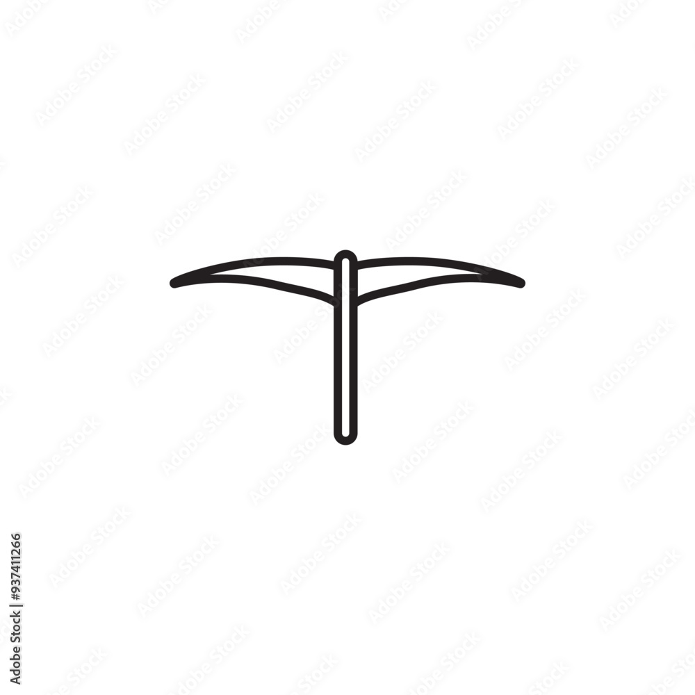 stone breaker icon vector design, simple mining line icon, mining tools vector illustration,isolated on white background. stone breaker icon vector design, simple mining line icon, mining tools vector illustration,isolated on white background.