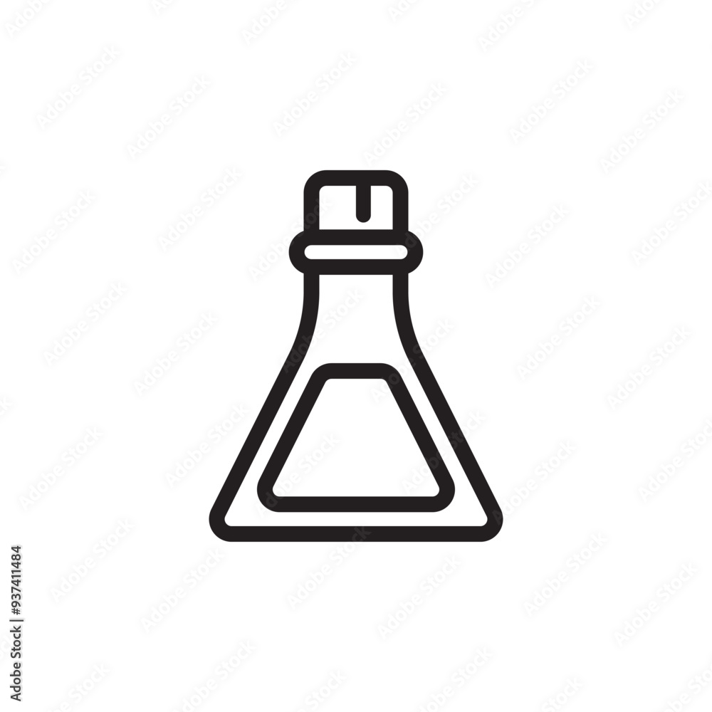 Laboratory rectangular glass icon, chemistry glass symbol vector, test tube medicine vector design illustration, isolated on white background. Laboratory rectangular glass icon, chemistry glass symbol vector, test tube medicine vector design illustration, isolated on white background.