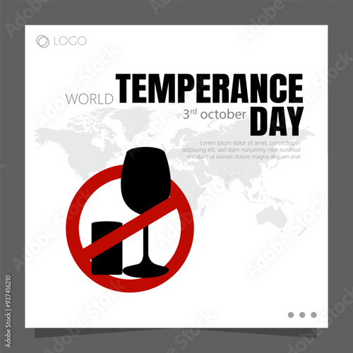 Temperance Day, observed on November 14th, promotes moderation and self-control, particularly regarding the consumption of alcohol.