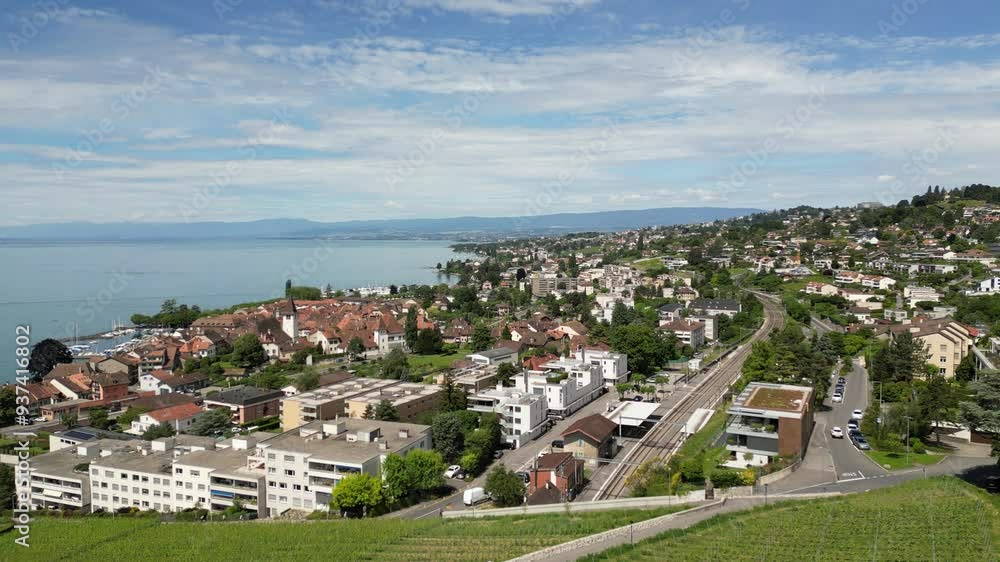 Vaud Lavaux-Oron Switzerland district city, lake Geneva Léman, Europe nature Vaud Lavaux-Oron Switzerland district city, lake Geneva Léman, Europe nature